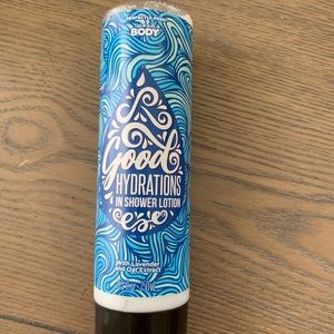 Good Hydration’s in shower body lotion